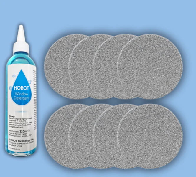 Tampons de nettoyage supplémentaires & liquide de lavage
